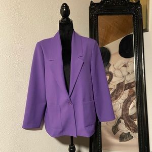 Purple Blazer